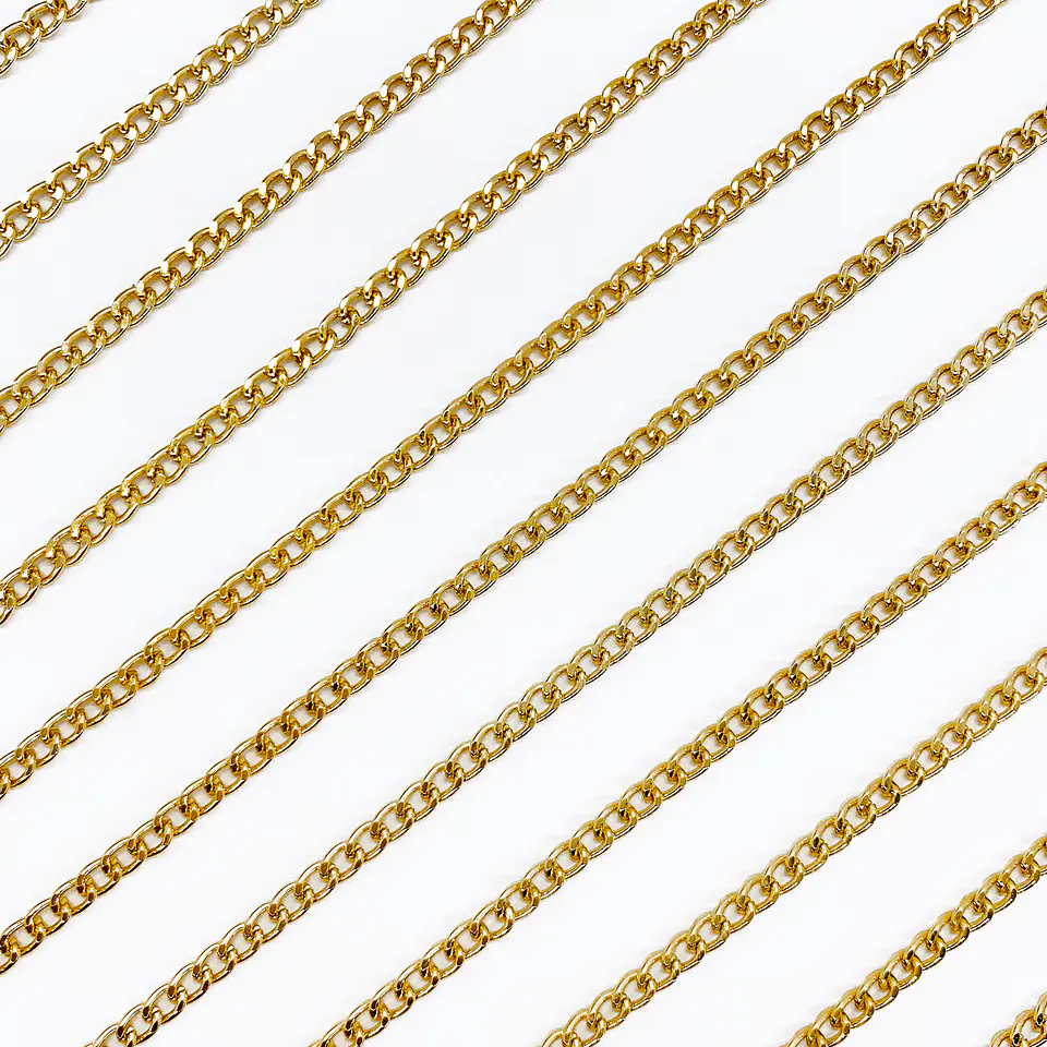 CADENA ✦ ALUMINIO BARBADA 4MM 1