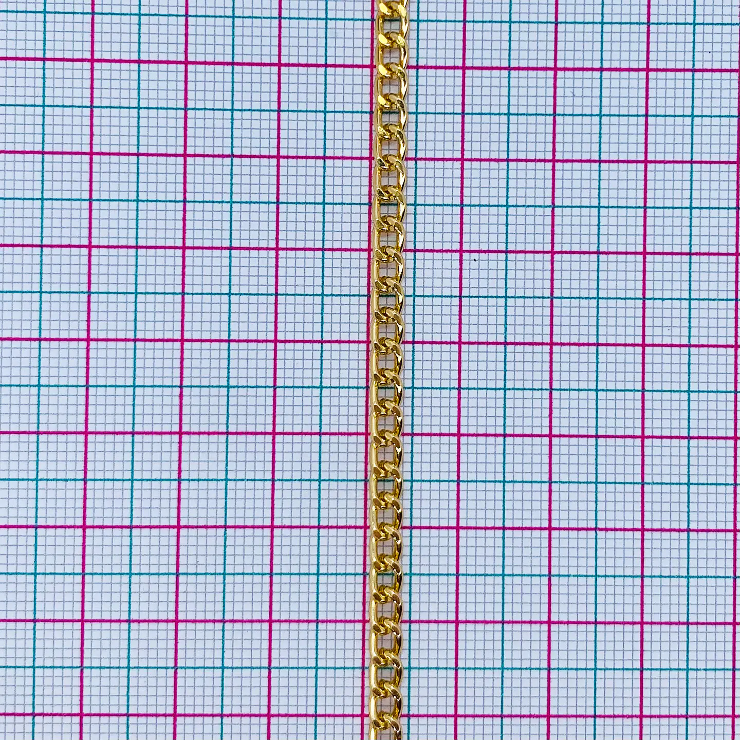 CADENA ✦ ALUMINIO BARBADA 4MM 2
