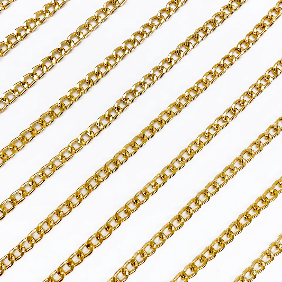 CADENA ✦ ALUMINIO BARBADA 5MM 1