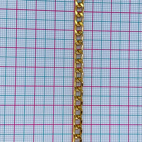 CADENA ✦ ALUMINIO BARBADA 5MM