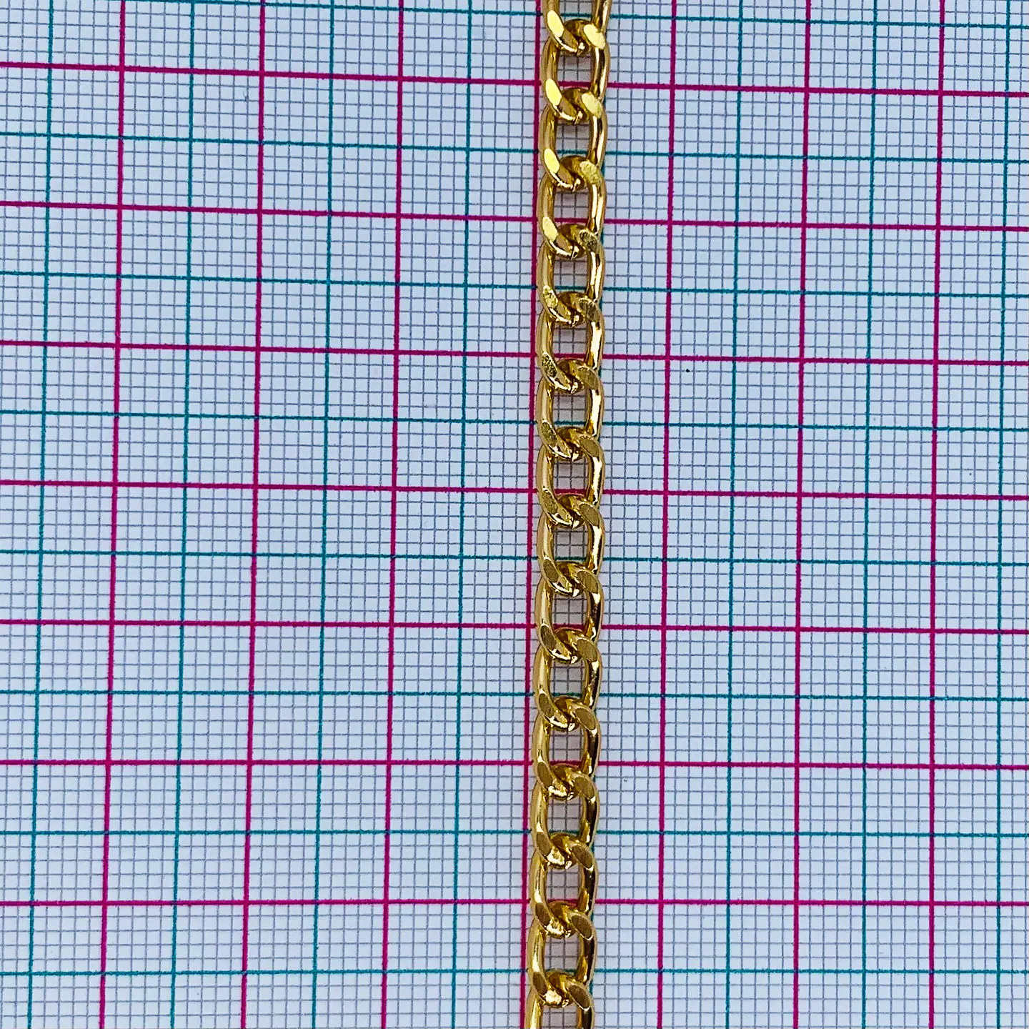 CADENA ✦ ALUMINIO BARBADA 5MM 2