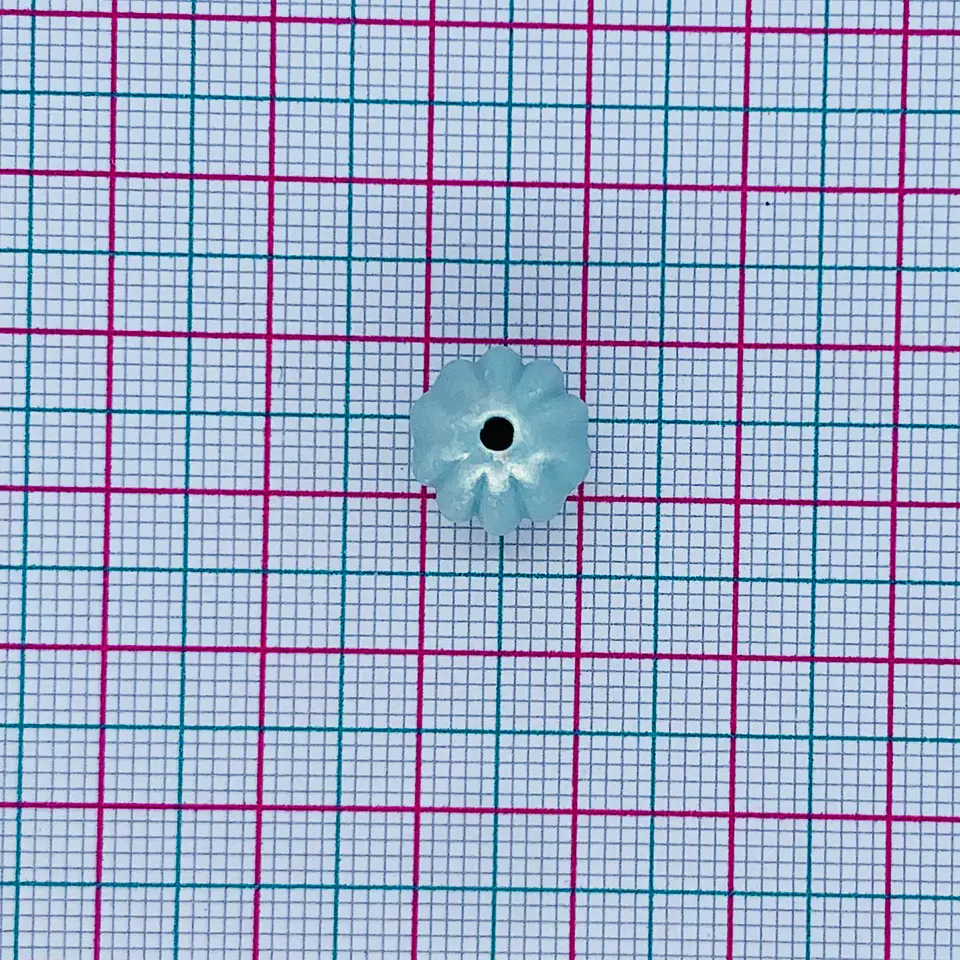SEPARADOR ✦ BOLA PERLADA PLASTICA 12MM 2