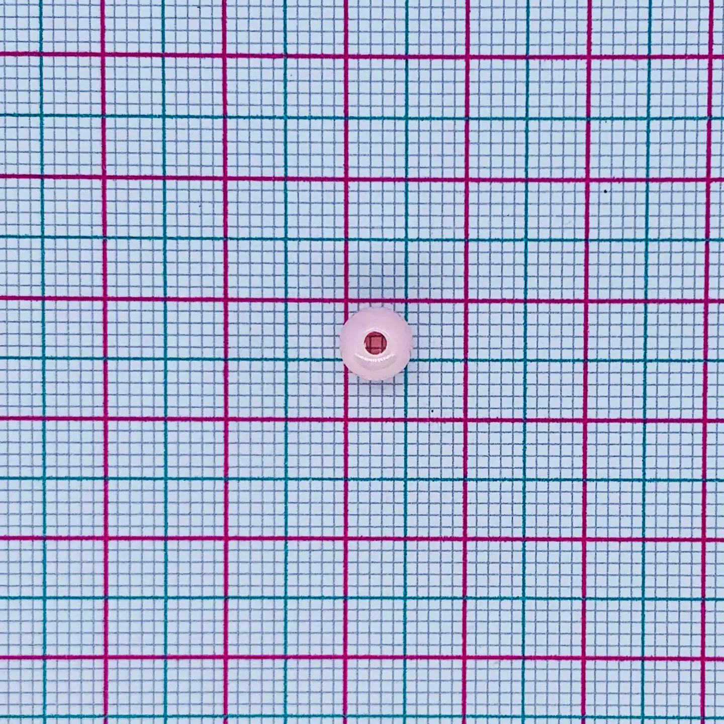 SEPARADOR ✦ BOLA PERLADA PLÁSTICA 6MM 2