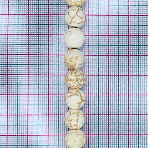 SEPARADOR ✦ BOLA FÓSIL 10MM (ELIGE TU COLOR FAVORITO)