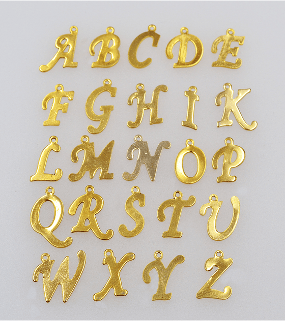 letras para bisuteria para pulseras decorativas cadenas joyeria