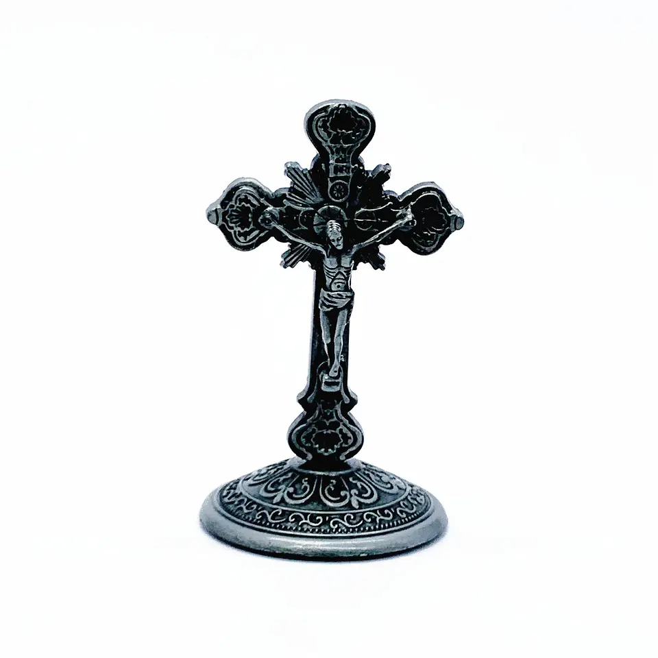 CRISTO ✦ DE BASE ZAMAK (ELIGE TU COLOR FAVORITO) 1