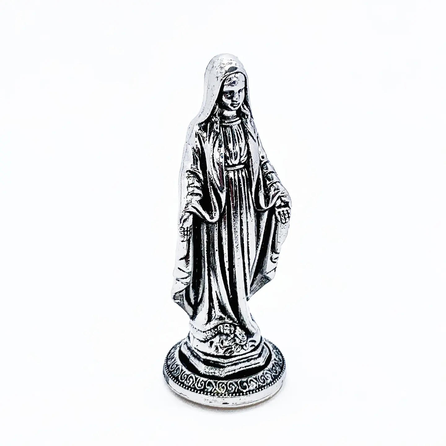 ESTATUILLA ✦ VIRGEN MILAGROSA / SEÑOR DE LA MISERICORDIA EN ZAMAK (ELIGE TU FAVORITO) 3