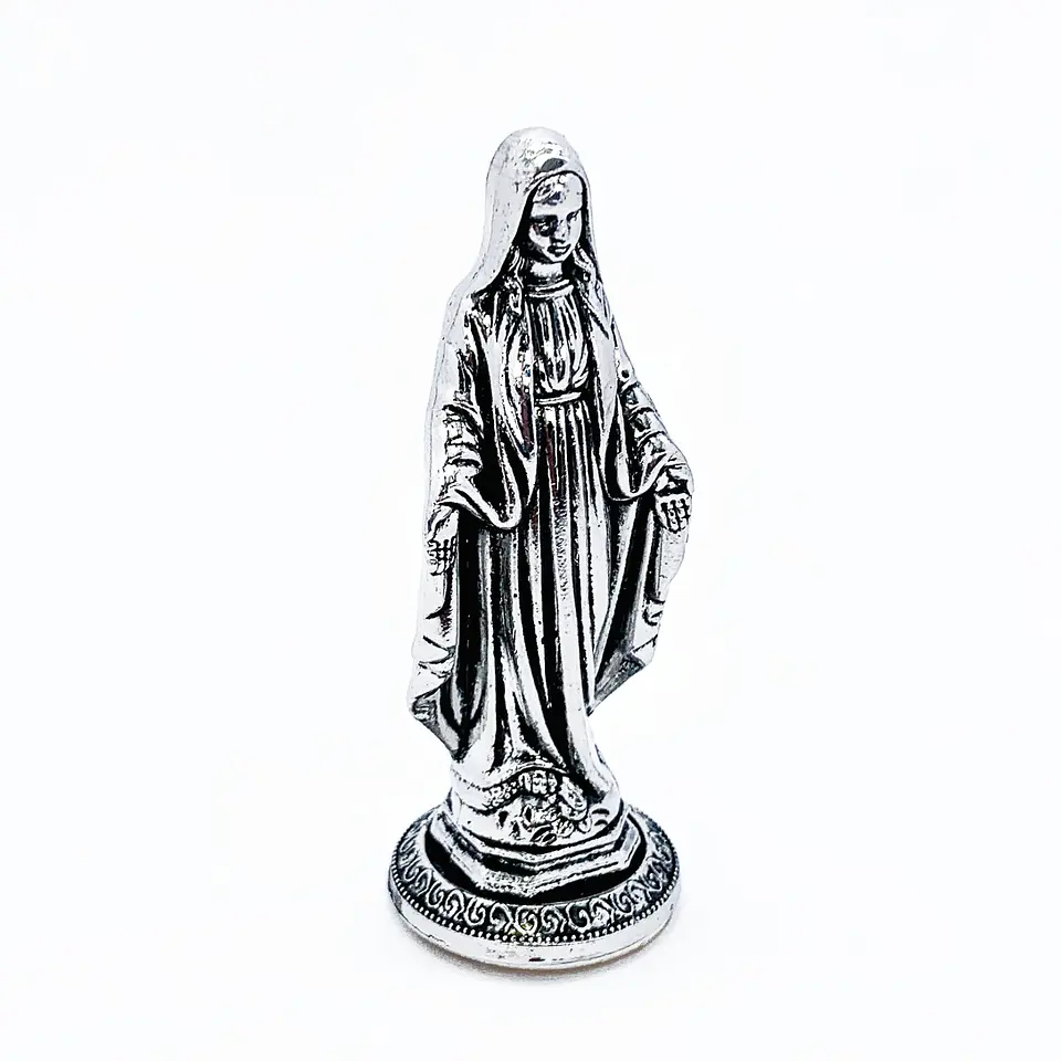 ESTATUILLA ✦ VIRGEN MILAGROSA / SEÑOR DE LA MISERICORDIA EN ZAMAK (ELIGE TU FAVORITO) 3