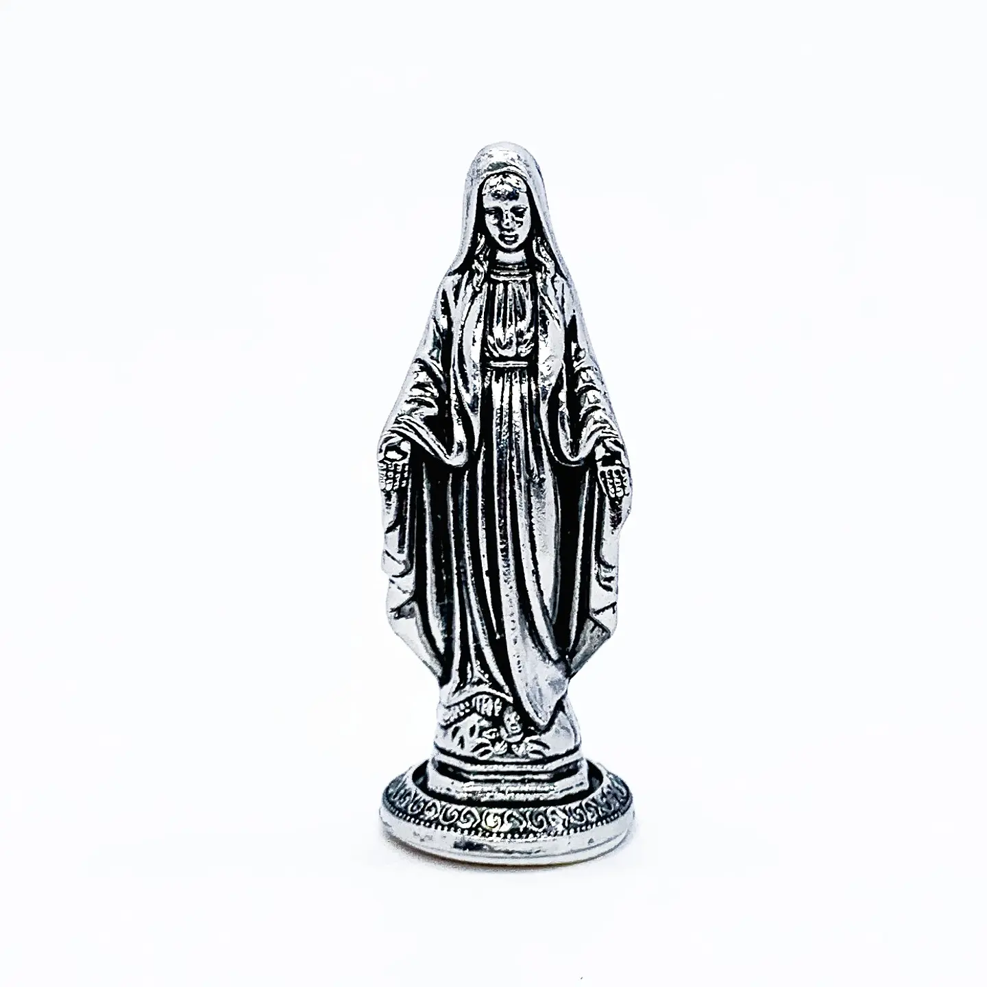 ESTATUILLA ✦ VIRGEN MILAGROSA / SEÑOR DE LA MISERICORDIA EN ZAMAK (ELIGE TU FAVORITO) 2