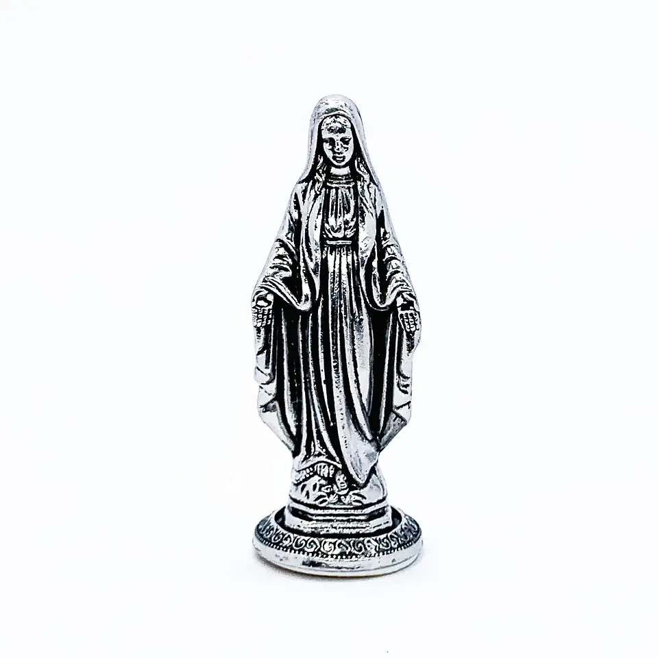 ESTATUILLA ✦ VIRGEN MILAGROSA / SEÑOR DE LA MISERICORDIA EN ZAMAK (ELIGE TU FAVORITO) 2