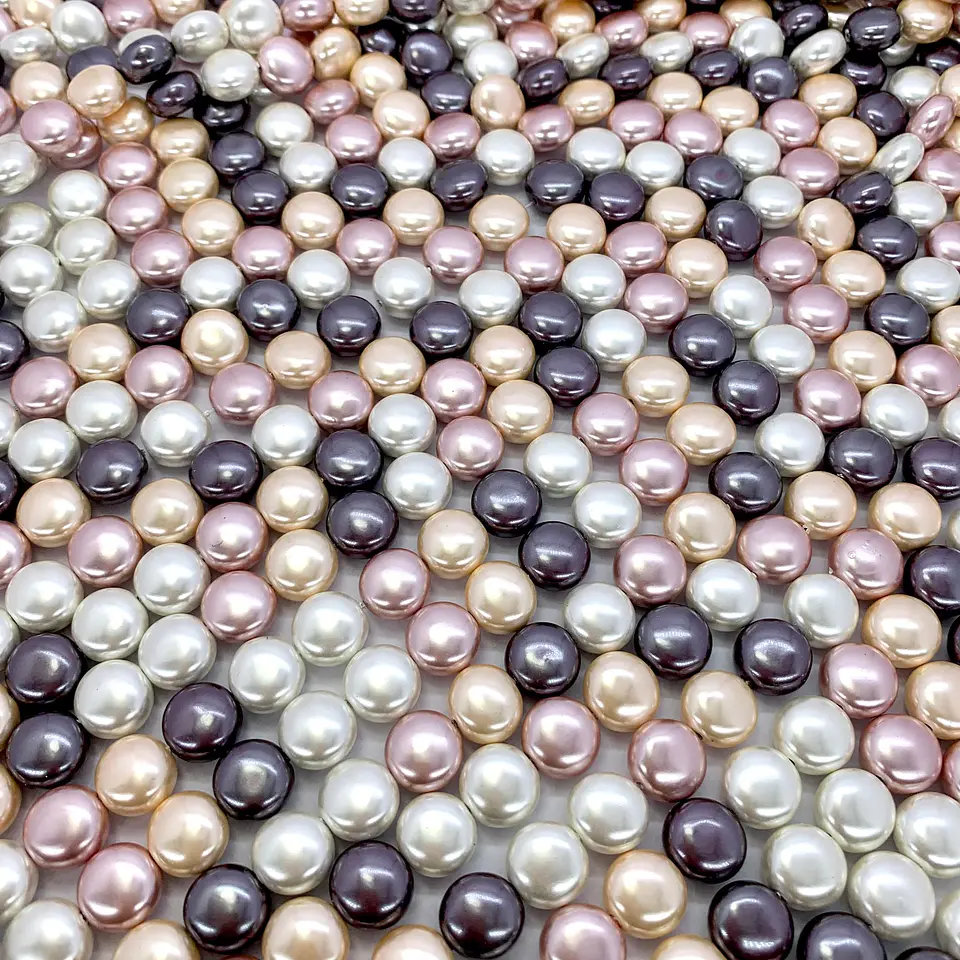 PERLA SHELL PLANA (ELIGE TU COLOR FAVORITO) PSHP-11MM 3