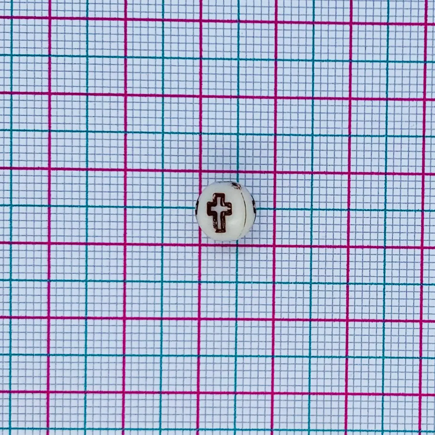 SEPARADOR ✦ BOLA CRUZ 8MM (ELIGE TU COLOR FAVORITO) 2