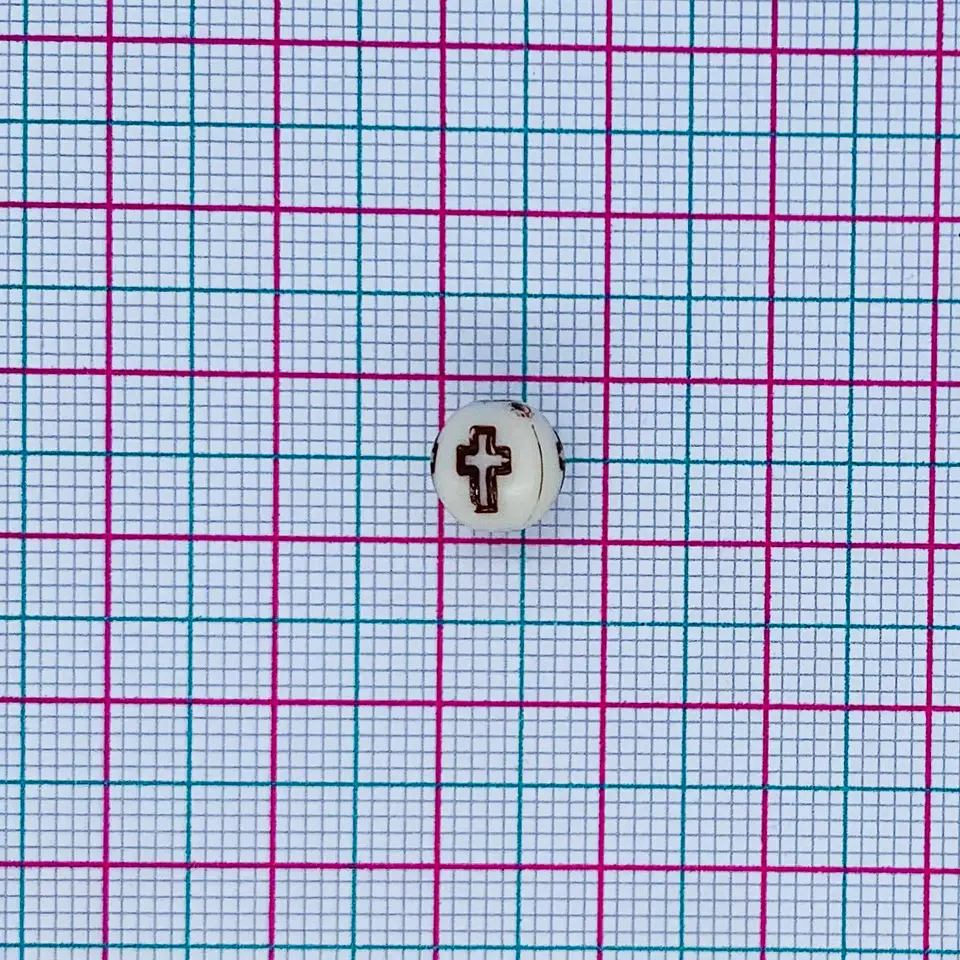 SEPARADOR ✦ BOLA CRUZ 8MM (ELIGE TU COLOR FAVORITO) 2