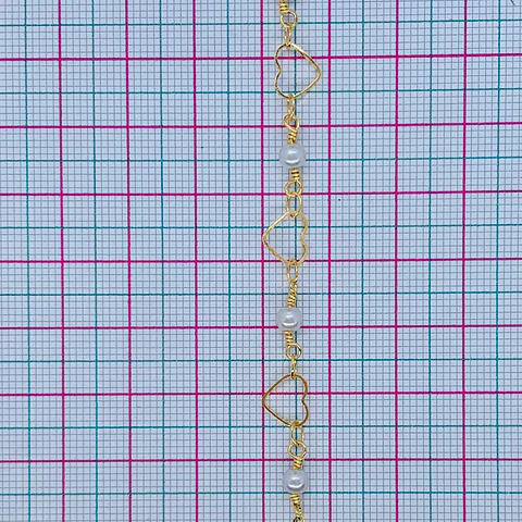 CADENA CORAZÓN SILUETA CA-1-MT