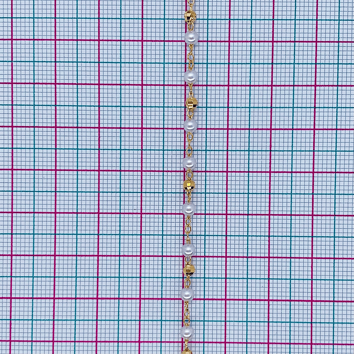 CADENA PERLA BALIN MK-421-MT 2