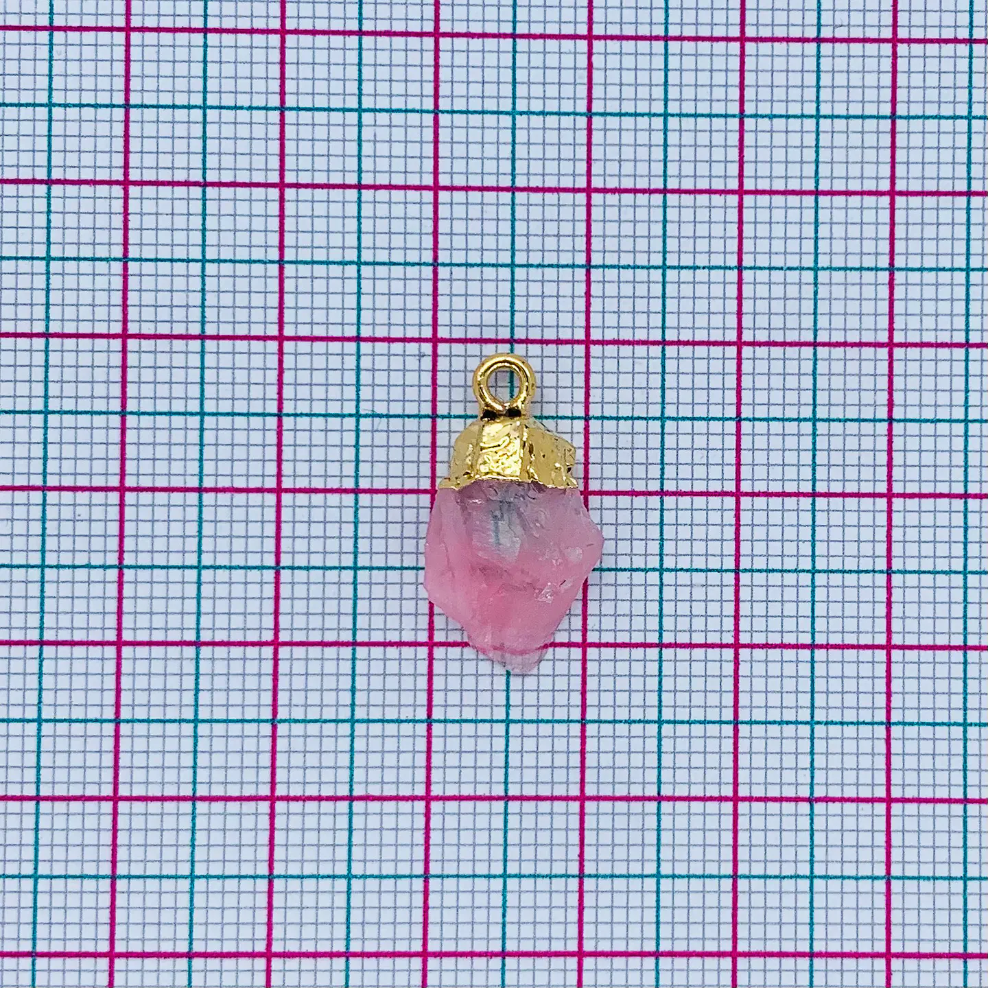 DIJE ✦ PIEDRA CUARZO (ELIGE TU COLOR FAVORITO)  2