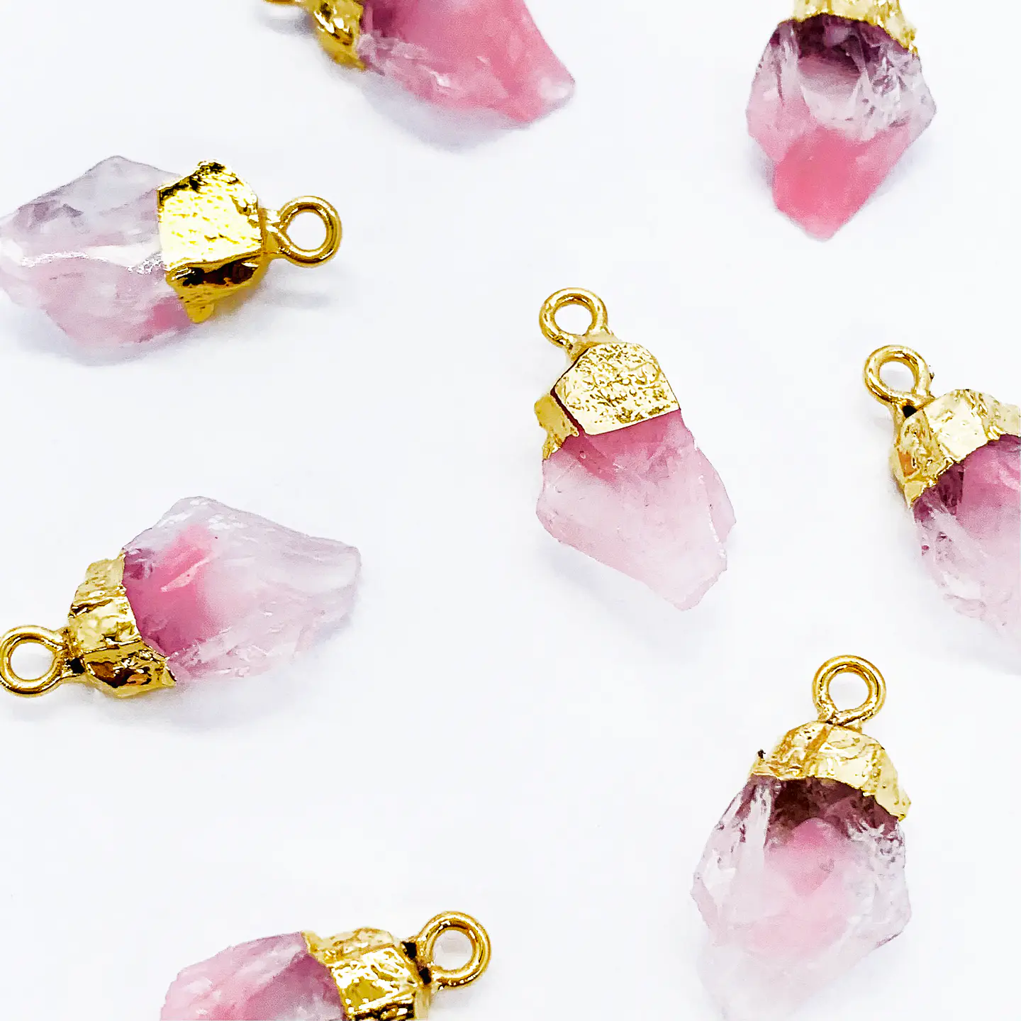 DIJE ✦ PIEDRA CUARZO (ELIGE TU COLOR FAVORITO)  4