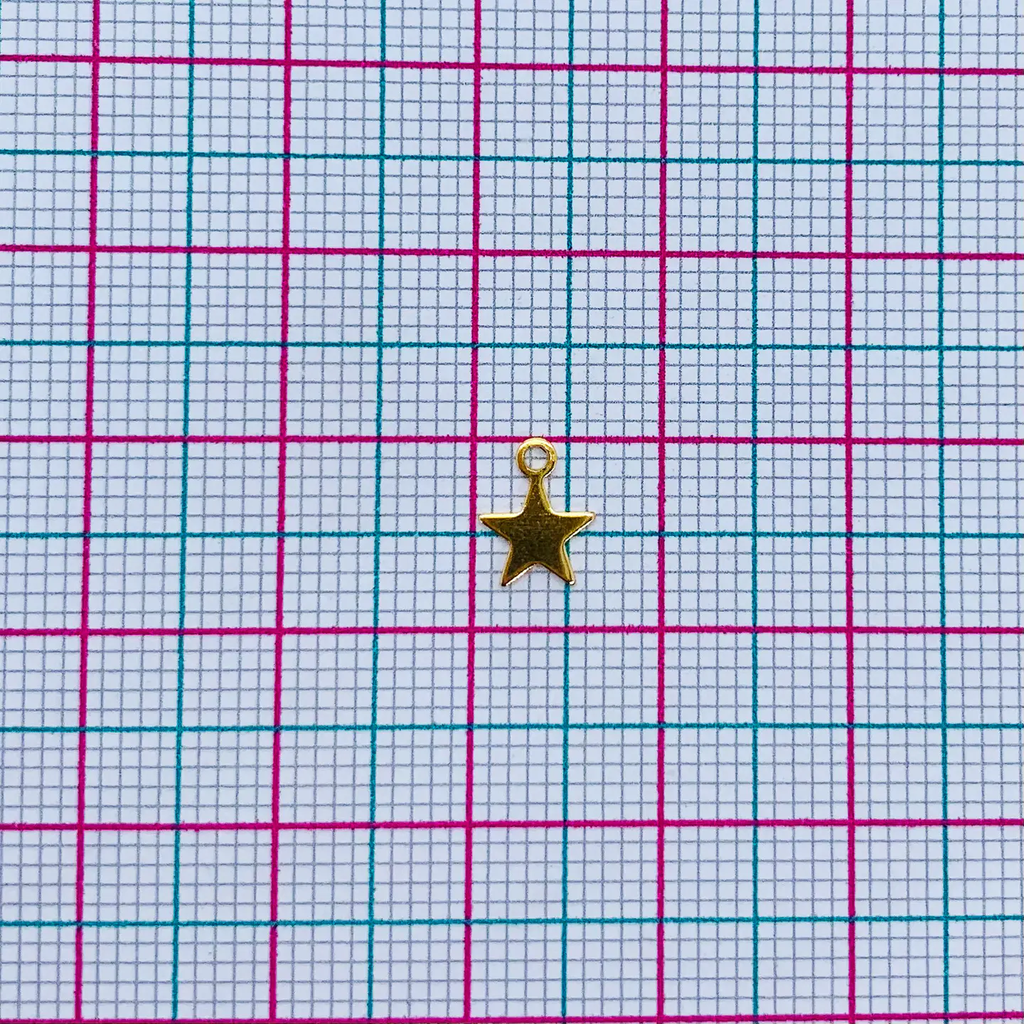 ESTRELLA MINI DIJE BAÑO DE ORO T6587 2