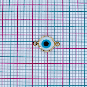 DIJE ✦ OJO TURCO BAÑO DE ORO