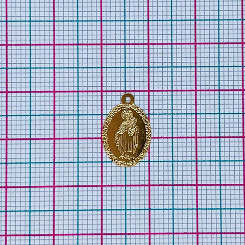 VÍRGEN DEL CARMEN BAÑO DE ORO SQ-1421-G