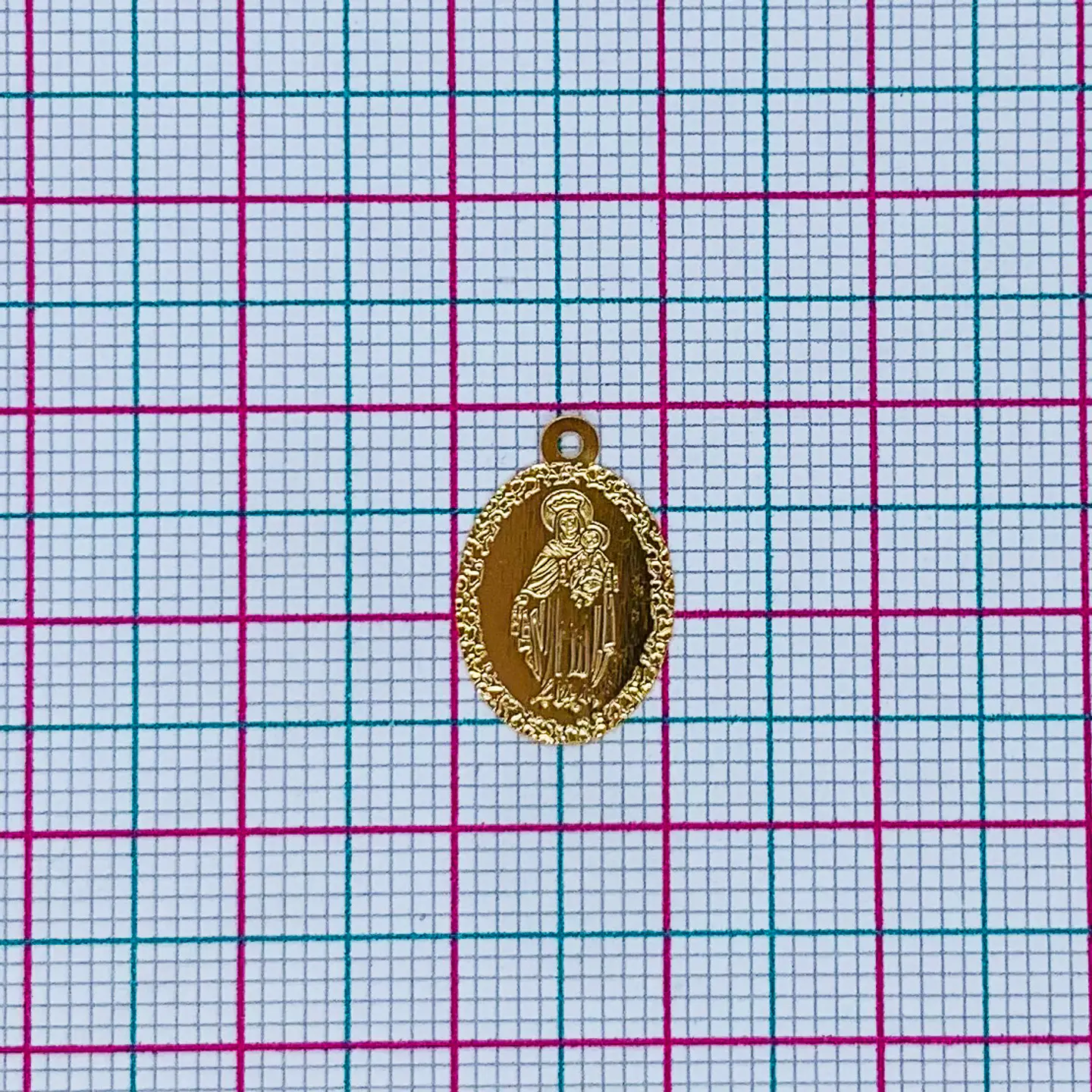 VÍRGEN DEL CARMEN BAÑO DE ORO SQ-1421-G 2