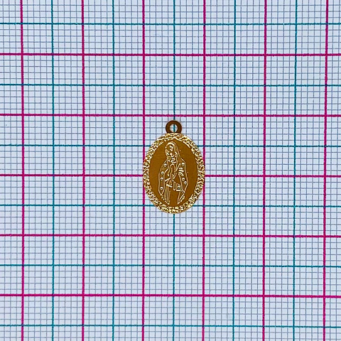 VIRGEN DE LA PAZ MINI DIJE SQ-1423-G