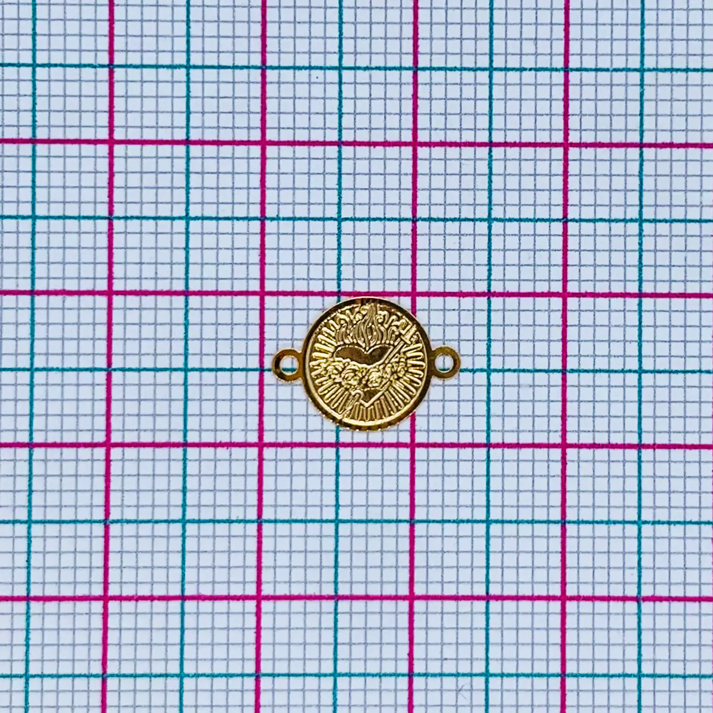 SAGRADO CORAZÓN DE MARÍA MINI DIJE SQ-1431-G 2