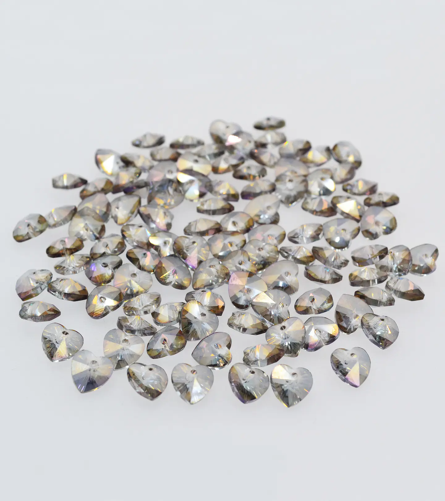 DIJE CRISTAL CORAZÓN ( ELIGE TU COLOR FAVORITO )  FDC-10MM 1