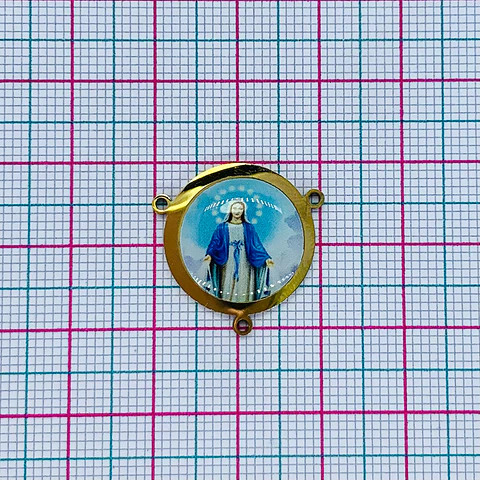 CRUCERO ✦ VIRGEN MILAGROSA ACERO