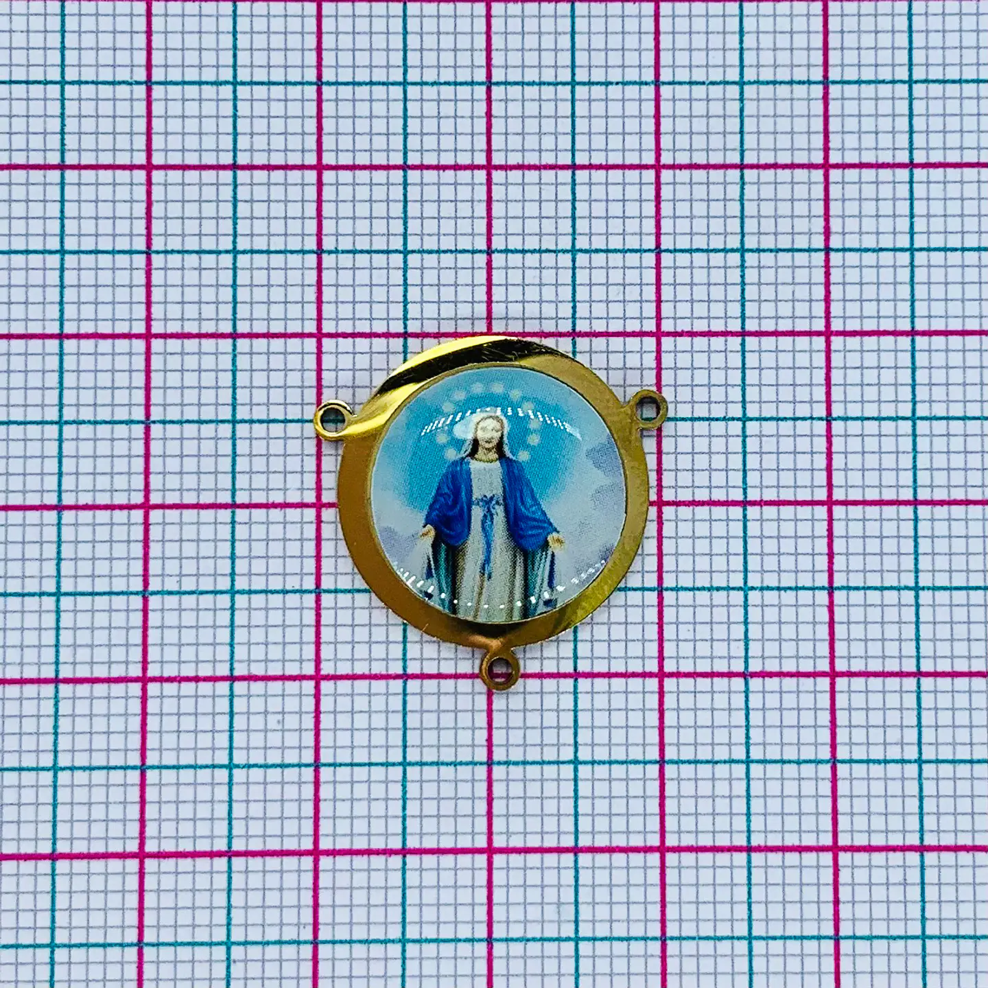 CRUCERO ✦ VIRGEN MILAGROSA ACERO 2