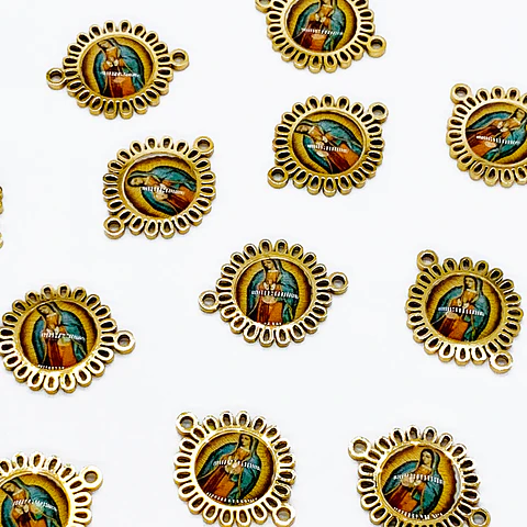 MEDALLA ✦ VIRGEN VIRGEN DE GUADALUPE ACERO