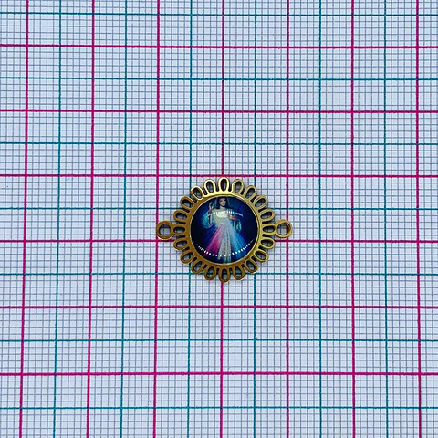 MEDALLA ✦ SEÑOR DE LA MISERICORDIA ACERO