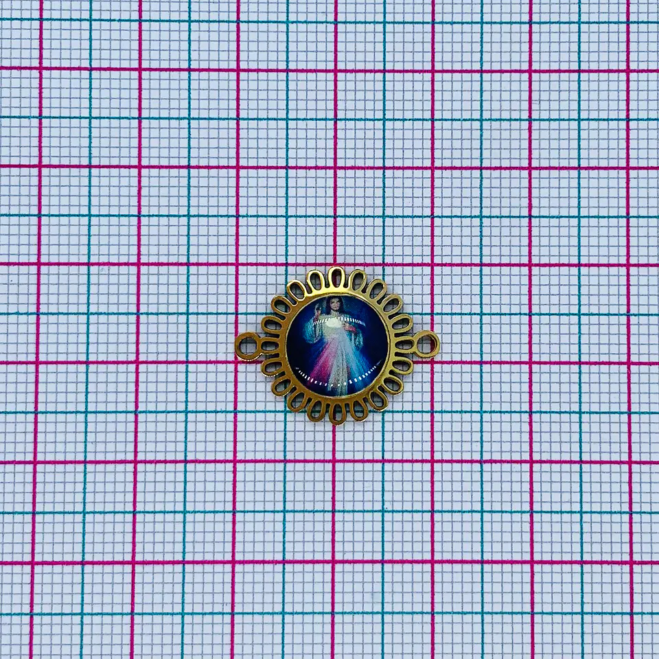 MEDALLA ✦ SEÑOR DE LA MISERICORDIA ACERO 2