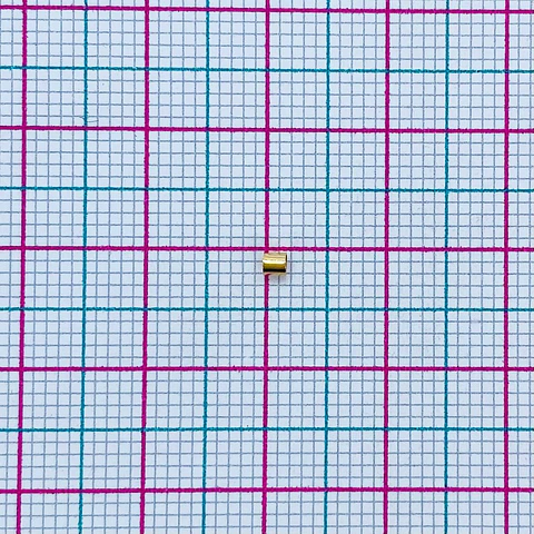 CONECTOR ✦ BAÑO DE ORO 2MM