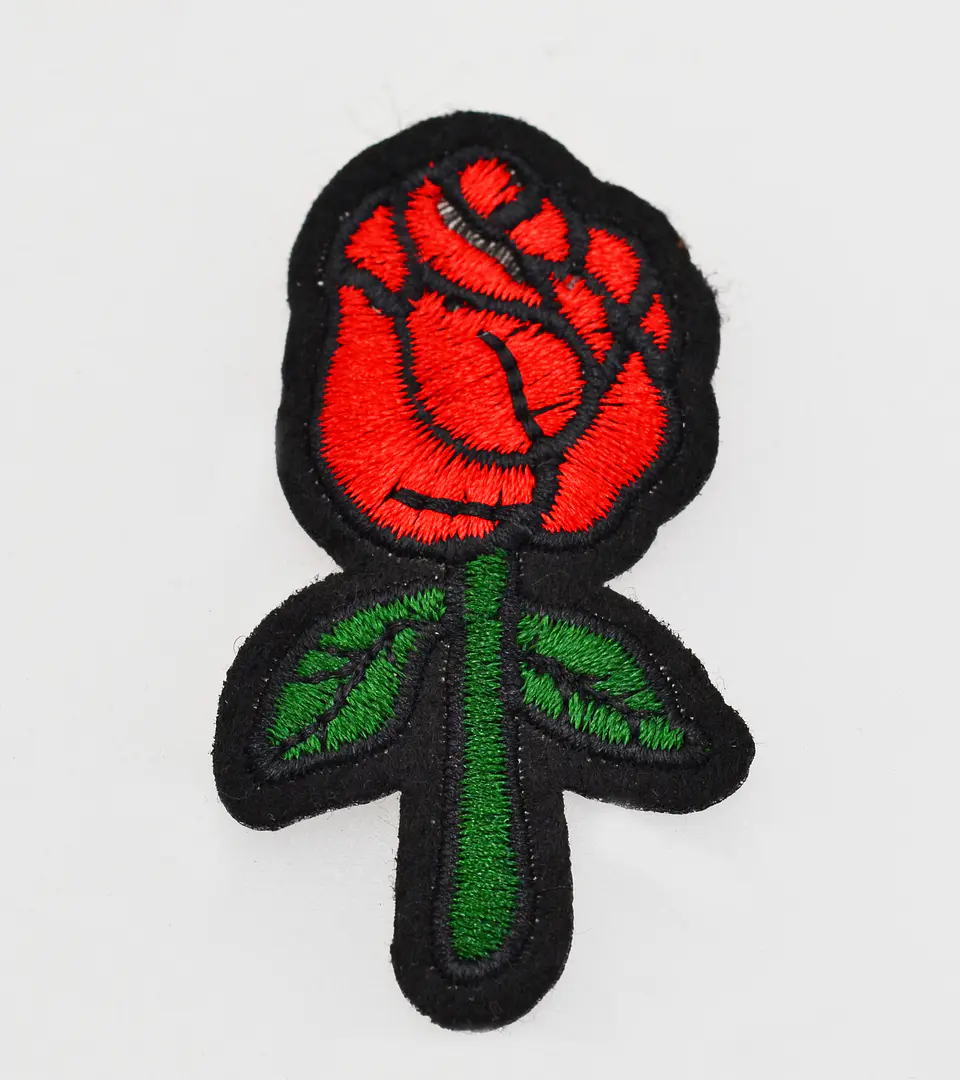 APLIQUE ROSA PEQUEÑA AL CALOR TB-2 1