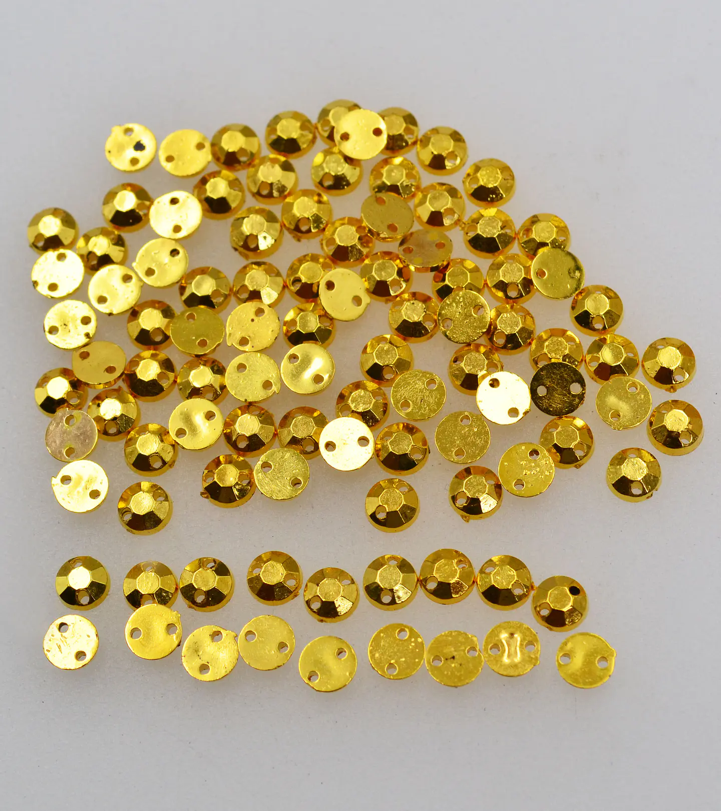 PIEDRA HILO PLASTIMETAL 4MM A095#1 1
