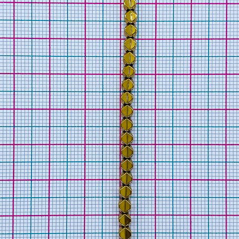 SEPARADOR ✦ CUBO HEXÁGONO ACERINA 4MM