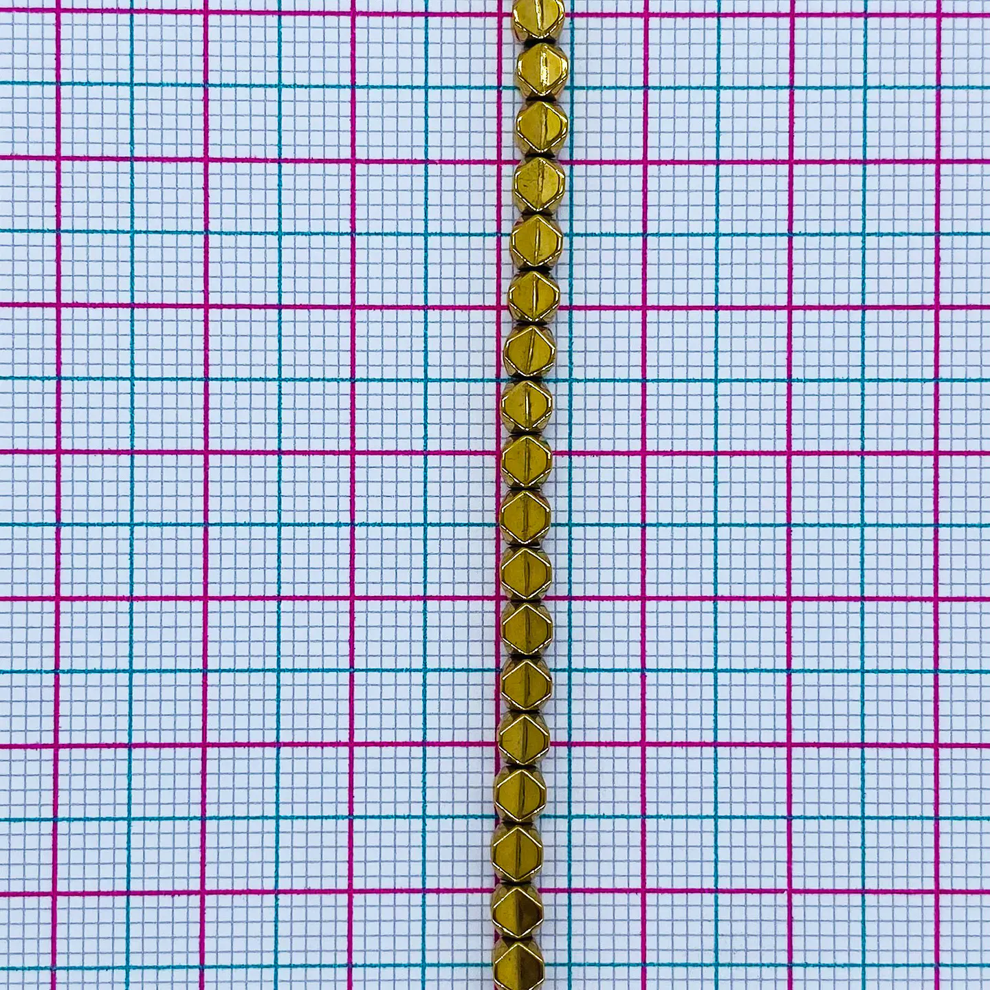 SEPARADOR ✦ CUBO HEXÁGONO ACERINA 4MM 2