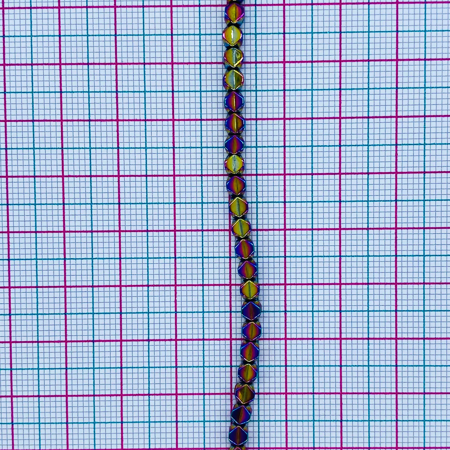 SEPARADOR ✦ CUBO HEXÁGONO ACERINA 4MM 2