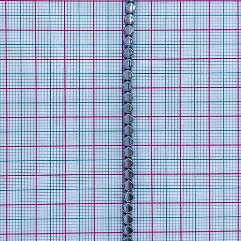 SEPARADOR ✦ CUBO HEXÁGONO ACERINA 4MM