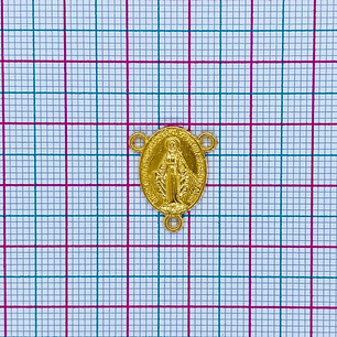 VIRGEN MILAGROSA BAÑO DE ORO A618-GOLD
