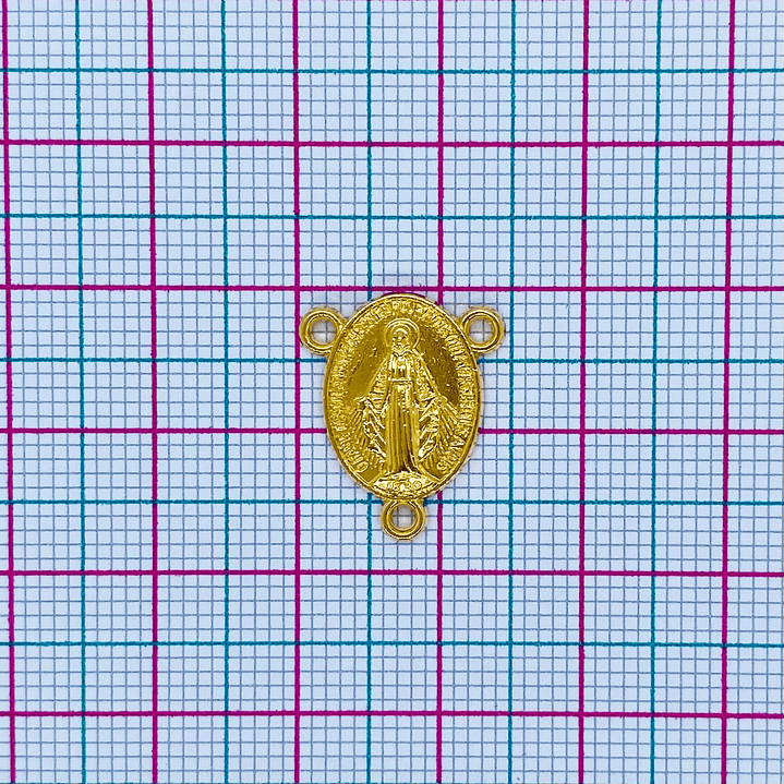 VIRGEN MILAGROSA BAÑO DE ORO A618-GOLD 2