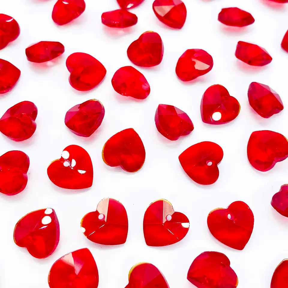 CORAZÓN IMITACIÓN SWAROVSKI (ELIGE TU COLOR FAVORITO) CCF10MM 1