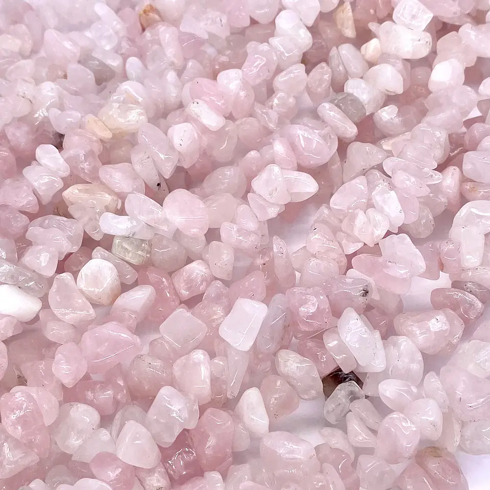 PIEDRA PICADA CUARZO ROSADO 1