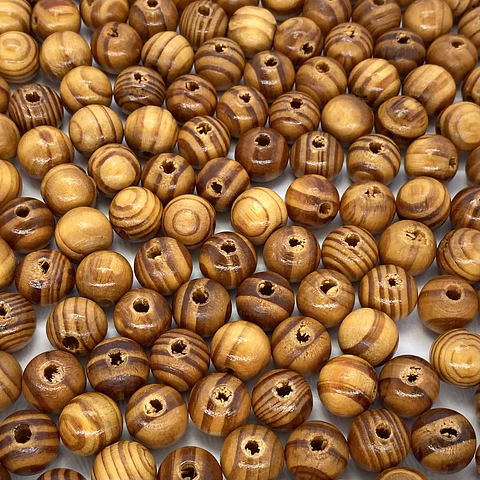 BOLA MADERA FINA GRABADA BMA13*14