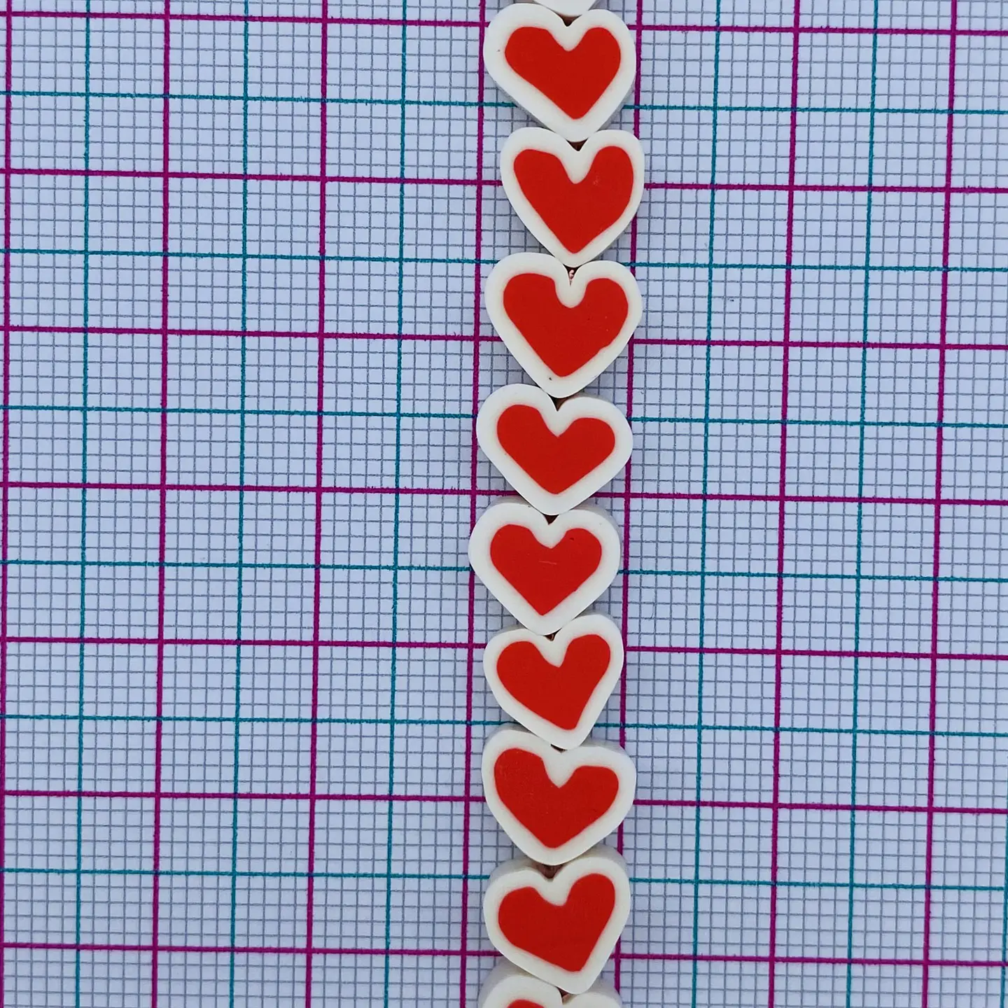 SEPARADOR ✦ CORAZÓN FIMO 2