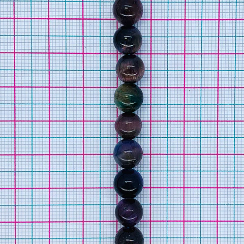 OJO DE TIGRE MULTICOLOR #8 BLUEMIXTIG-8MM	