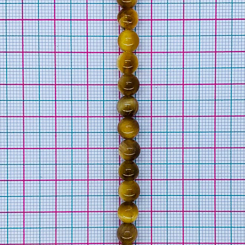 OJO DE TIGRE DORADO #6 GOLDTIG-6MM