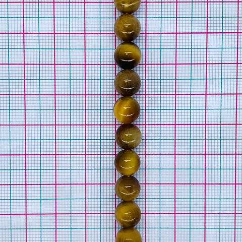 OJO DE TIGRE DORADO #8 GOLDTIG-8MM