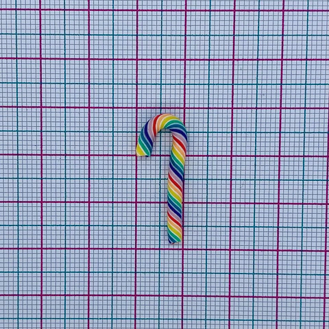 PIN BASTÓN DE CARAMELO 